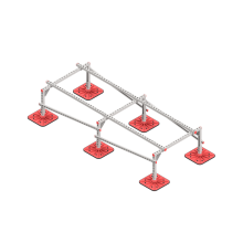 Опорная конструкция для установки оборудования TECHNORAPTOR FOOT 1000х2500 HD КМ-профиль (KM-TR-F-SSEI-1000-2500 HD)
