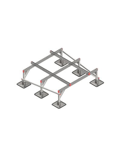 Опорная конструкция для установки оборудования TECHNORAPTOR STEELFOOT 1500х1500 тип 3 HD КМ-профиль (KM-TR-STF-SSEI-1500-1500-3 HD) в Волгограде Системы видеонаблюдения Pintop.ru