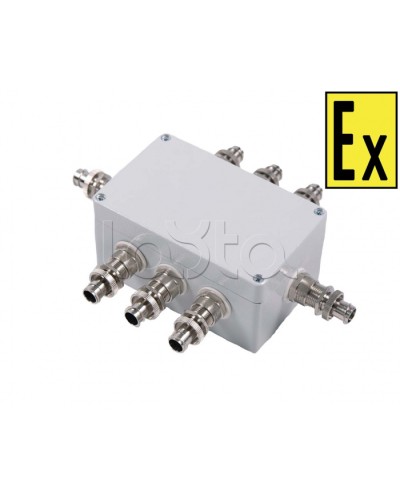 Коробка коммутационная взрывозащищенная Компания СМД КВМК Exe А 121208 в Волгограде Комутационные взрывозащищенные коробки Pintop.ru