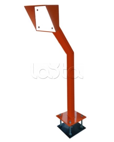 Стойка для считывателя Аякс 150х250 мм, черная, Базовая, наклонная в Волгограде Дополнительное оборудование для СКУД Pintop.ru