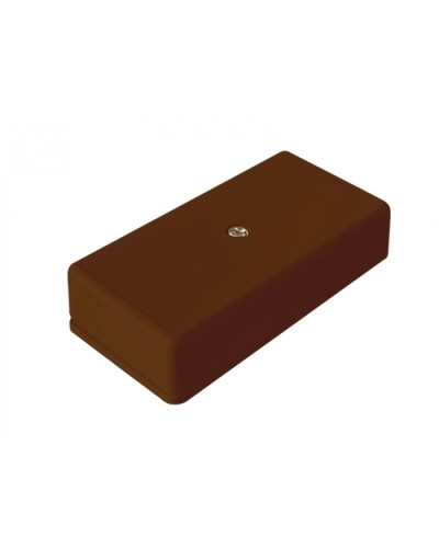 Ультракомпактная соединительная коробка КС-701 ЭСТЕТ (коричневый) Магнито-Контакт в Волгограде Распределительные коробки Pintop.ru