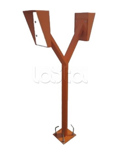 Стойка для считывателя Аякс 150х250 мм, оранжевая, Базовая, двусторонняя Магнито-контакт в Волгограде Дополнительное оборудование для СКУД Pintop.ru