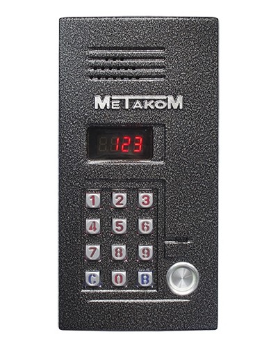Блок вызова домофона Метаком MK2012-TM4EV в Волгограде Блоки вызова многоабонентные Pintop.ru