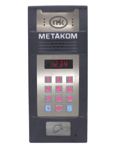 Многоабонентый антивандальный блок вызова со встроенной видеокамерой Метаком MК2018-RFiV в Волгограде Блоки вызова многоабонентные Pintop.ru