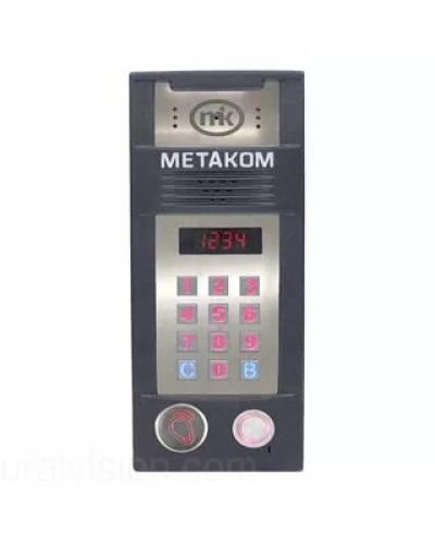 Многоабонентый антивандальный блок вызова со встроенной видеокамерой Метаком MК2018-RFMFV в Волгограде Блоки вызова многоабонентные Pintop.ru