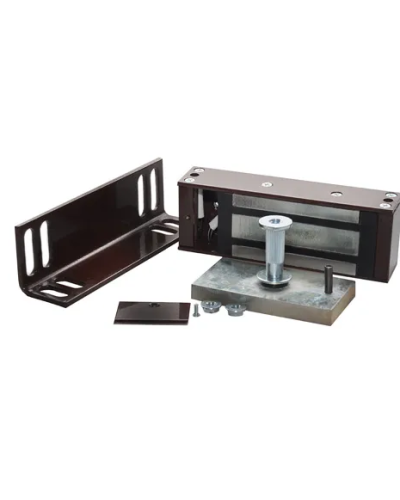 Электомагнитный замок Олевс М2-300 коричневый в Волгограде Электромагнитные замки Pintop.ru