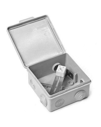 Коробка монтажная огнестойкая пластиковая герметичная КМОПГ (2к х10 мм) 100х100х50 IP54 ПожТехКабель (071-002) в Волгограде Распределительные коробки Pintop.ru