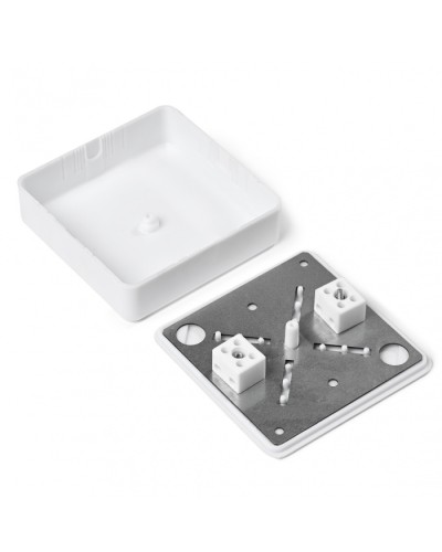 Коробка монтажная огнестойкая пластиковая КМОП IP31 (4к х 2,5мм2) 75х75х23 Пожтехкабель 072-002 в Волгограде Кабеленесущая система ПожТехКабель Pintop.ru