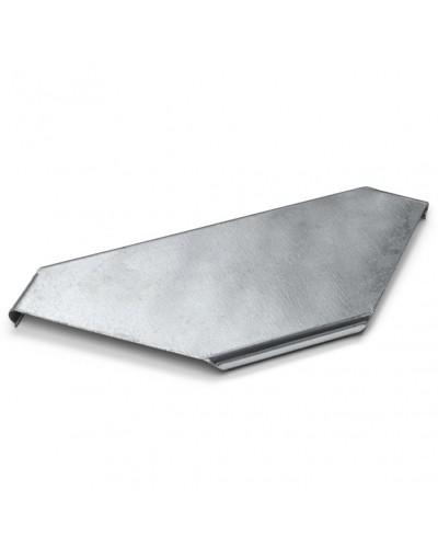 Крышка плоского угла 45° 600x15 (0,7) ПожТехКабель (550-008) в Волгограде Аксессуары для лотков Pintop.ru