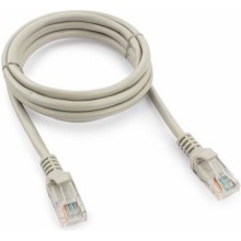 Патч-корд медный U/UTP, категория 5e, 26 AWG (0,48 мм), LSZH, серый, 5 м