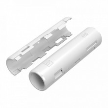 Муфта разборная d16 мм белая (100шт/1200шт уп/кор) Промрукав (PR13.0417)