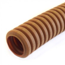 Труба гофрированная ПВХ легкая 350 Н бук с/з д16 (10 м/уп) Промрукав (PR01.0036)