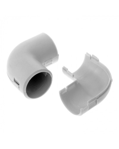 Соединитель угловой разборный д32 (30 шт/уп/) Промрукав PR.07532 в Волгограде Повороты, муфты, тройники Pintop.ru