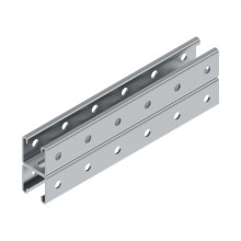 Профиль STRUT двойной HDZ ПСД-41х41х1800 (2,0мм) Промрукав (PR08.10833)