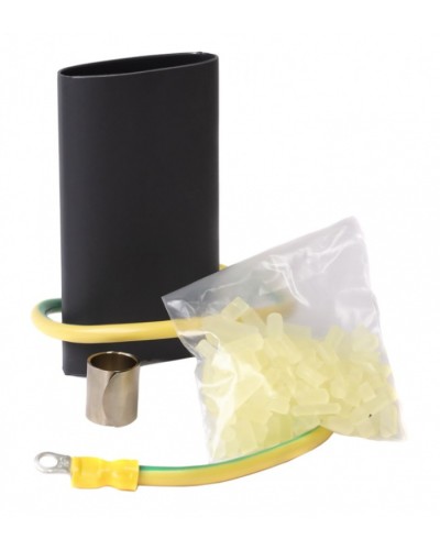 Муфта заземления термоусаживаемая д 15-25 Промрукав (PR08.3871) в Волгограде Повороты, муфты, тройники Pintop.ru