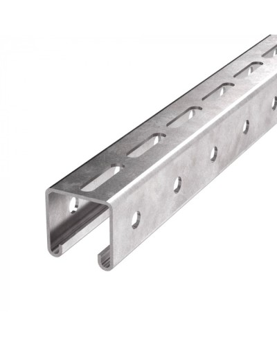 Профиль STRUT HDZ ПС-41х41х400 (2,5мм) Промрукав (PR08.9352) в Волгограде Аксессуары для лотков Pintop.ru