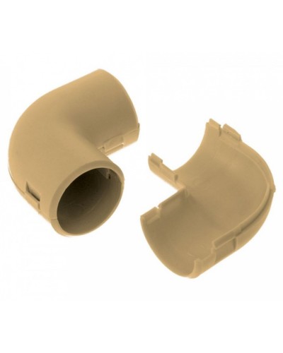 Соединитель угловой разборный сосна д25 (30шт/480шт уп/кор) Промрукав (PR13.0281) в Волгограде Повороты, муфты, тройники Pintop.ru