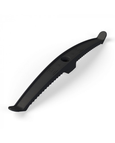 Держатель кабеля двусторонний для прямого монтажа в гофроящике черный (100 шт/кор) Промрукав (PR13.0488) в Волгограде Аксессуары для кабель-канала Pintop.ru