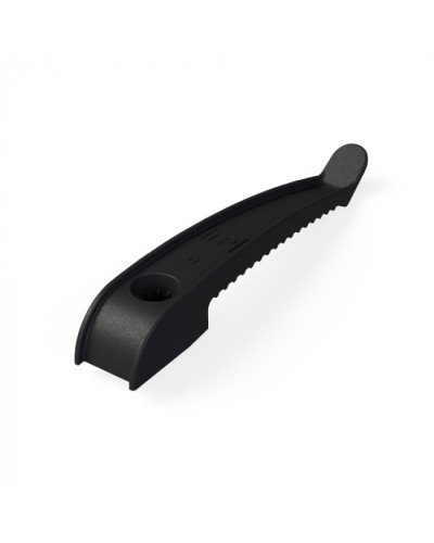 Держатель кабеля односторонний для прямого монтажа в гофроящике черный (200 шт/кор) Промрукав (PR13.0491) в Волгограде Аксессуары для кабель-канала Pintop.ru