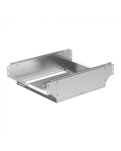 Ответвитель Т-образный вертикальный Стандарт INOX (AISI 304) 500х100 Промрукав (PR16.2735) в Волгограде Аксессуары для лотков Pintop.ru