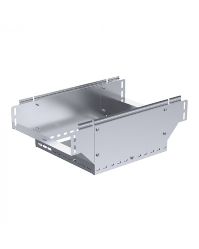 Ответвитель Т-образный вертикальный Стандарт INOX (AISI 316) 300х80 Промрукав (PR16.2758) в Волгограде Аксессуары для лотков Pintop.ru