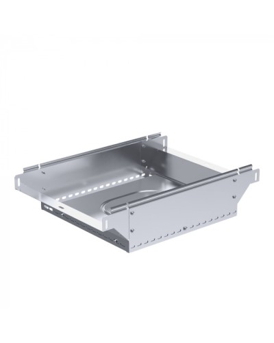 Ответвитель Т-образный вертикальный Стандарт INOX (AISI 316) 400х50 Промрукав (PR16.2760) в Волгограде Аксессуары для лотков Pintop.ru