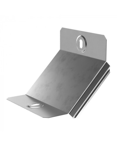 Крышка угла вертикального внутреннего 45 градусов Стандарт INOX (AISI 304) 100 Промрукав (PR16.3164) в Волгограде Аксессуары для лотков Pintop.ru