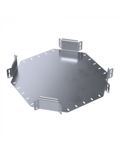 Ответвитель Х-образный Стандарт INOX (AISI 316) 300х80 Промрукав (PR16.3212) в Волгограде Аксессуары для лотков Pintop.ru