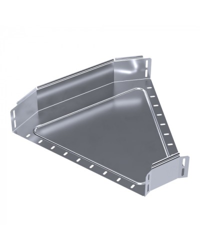 Угол горизонтальный 45 градусов Стандарт INOX (AISI 316) 500х100 Промрукав (PR16.3451) в Волгограде Аксессуары для лотков Pintop.ru