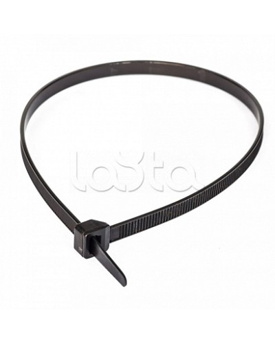 Стяжки нейлоновые 7,6*500 (ч) (100 шт/уп) Промрукав (PR08.3084) в Волгограде Стяжки-хомуты Pintop.ru