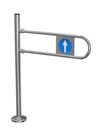 Калитка Ростов-Дон К11М лв ХРОМ (без дуги) Ростов-Дон в Волгограде Калитки Pintop.ru