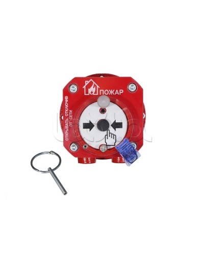 Извещатель пожарный ручной взрывозащищенный Спектрон-512-Exd-А-ИПР-В в Волгограде Пожарные извещатели (Ex) Pintop.ru