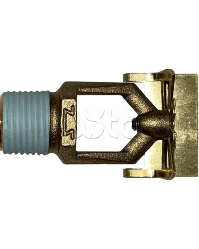 Ороситель дренчерный водяной горизонтальный Спецавтоматика ДВ01-РГо0,35-R1/2/В3-ДВГ-10 с резьбовым герметиком в Волгограде Оросители Pintop.ru