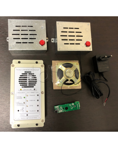 Устройство переговорной связи лифта-М исполнение 1 (УПСЛ-М исп.1) Текон-Автоматика в Волгограде Системы оповещения и управления эвакуацией Pintop.ru