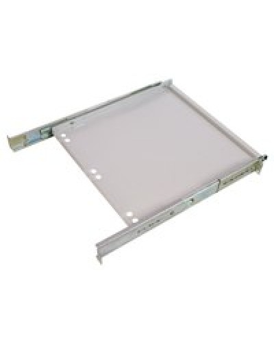 Полка клавиатурная с телескопическими направляющими, регулируемая глубина 580-620 мм ЦМО ТСВ-К4 в Волгограде Полки для шкафов и стоек Pintop.ru