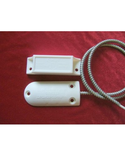 Датчик положения магнитогерконовый Магнито-Контакт ДПМ-2 исп. 07 (металлорукав из нержавеющей стали) в Волгограде Извещатели охранные Pintop.ru