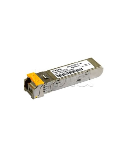 Промышленный WDM SFP-трансивер с 1 портом 1000Base-BX-D (Tx:1550 нм, Rx:1310 нм) для одномодового оптического кабеля (до 10 км) D-Link S310T/10KM/A1A в Волгограде Модули SFP/XFP/GBIC Pintop.ru
