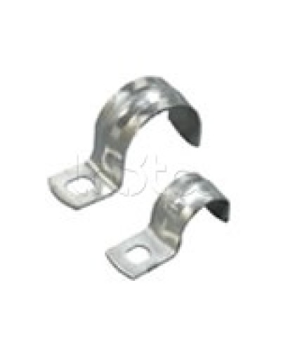Скоба оцинкованная однолапковая для трубы D50 мм (50 шт/уп) Экопласт 43750-50 в Волгограде Крепежные изделия Pintop.ru