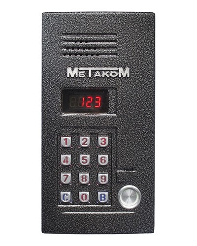 Блок вызова домофона Метаком MK2012-TM4E в Волгограде Блоки вызова многоабонентные Pintop.ru
