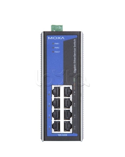 Коммутатор неуправляемый промышленный 8-портовый Moxa EDS-G308 в Волгограде Коммутаторы Pintop.ru