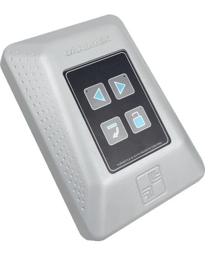 Пульт управления одним турникетом с автоматическами планками и одной секцией ограждения «Антипаника» CARDDEX AG-04 (для серии STL) в Волгограде Сетевая СКУД CARDDEX Pintop.ru