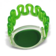 Браслет TS пружинный (зеленый) Tantos Temic