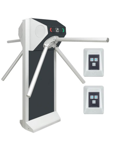 CARDDEX Комплект двухпроходной сетевой проходной STL-04NEC в Волгограде Турникеты Pintop.ru