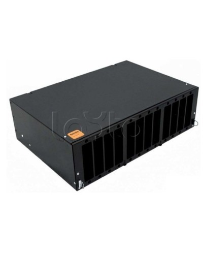 Бокс оптический универсальный 19 Hyperline FO-19V-3U-12xSLT-W130H30-96UN-BK в Волгограде Коммутационные изделия Pintop.ru