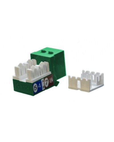 Вставка Hyperline (KJ9-8P8C-C5e-90-GN) в Волгограде Коннекторы Pintop.ru