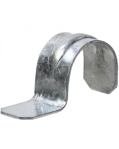 ELASTA Скоба метал. однолап. для монт. пистол. d=16-17мм IEK (ET-MP40D-SO-016-01-100) в Волгограде Держатели, клипсы, скобы Pintop.ru