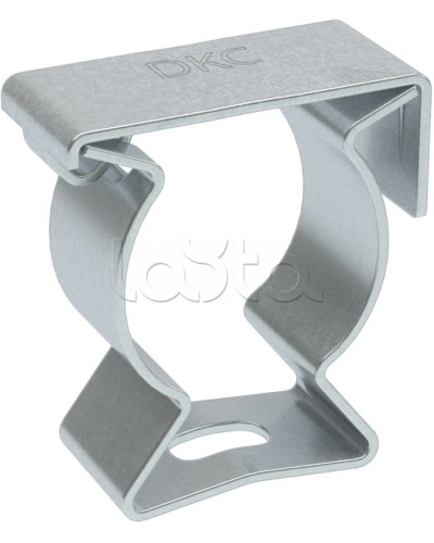 Держатель с крышкой D16, оцинкованная сталь DKC (6044-A16) в Волгограде Держатели, клипсы, скобы Pintop.ru