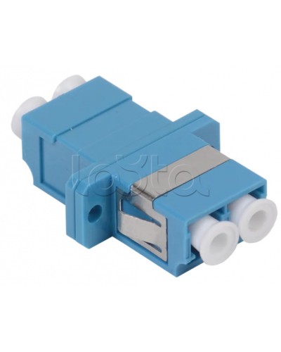 Проходной адаптер LC-LC, (SM/MM), UPC, (Duplex) ITK (FC1-LCULCU2C-SM) в Волгограде Проходные адаптеры и розетки оптические Pintop.ru