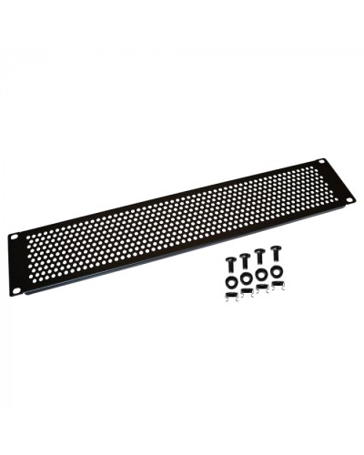 19 вентиляционная фальш-панель 2U, черная LANMASTER (LAN-DC-VNP-2U) в Волгограде Вентиляторные модули Pintop.ru