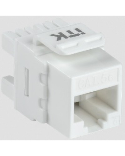 ITK Модуль Keystone Jack кат.5E UTP 110 IDC 180град (CS1-1C5EU-12) в Волгограде Модули Keystone Pintop.ru